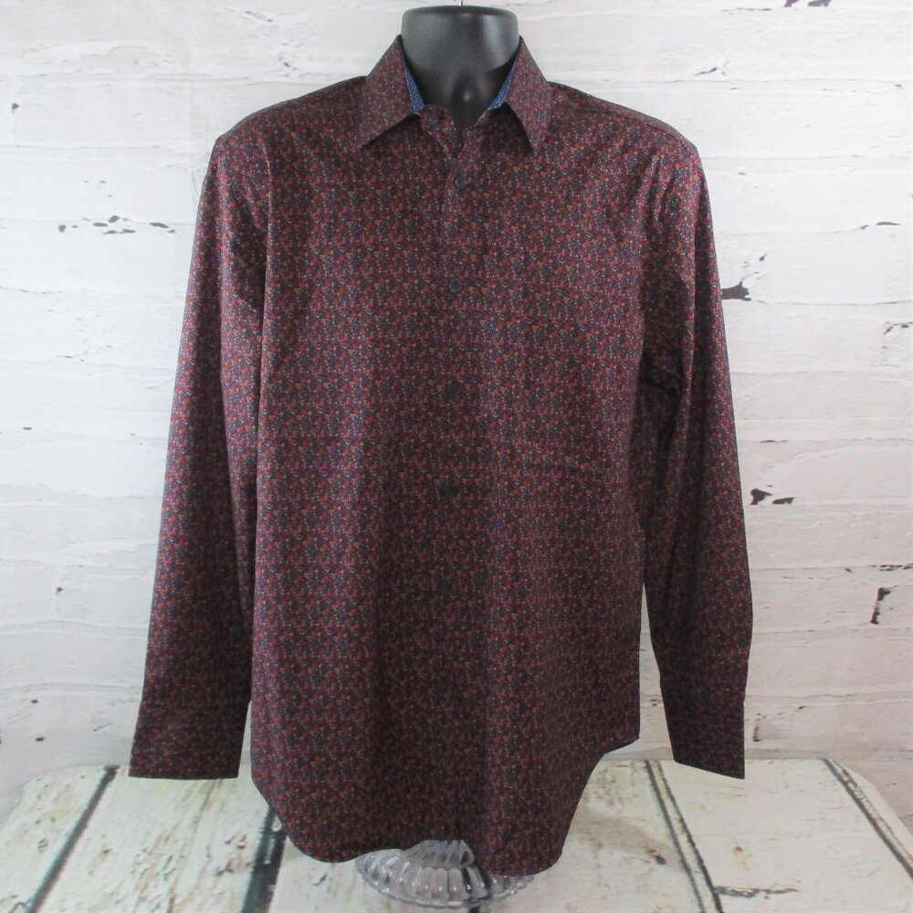 Society of Threads Button Down Collared Shirt